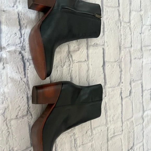 Thursday Boot Company Black Leather Heeled Boots - Picture 5 of 10